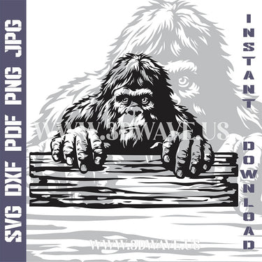 BIGFOOT Laser and Cricut SVG Vector Files